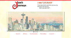 Desktop Screenshot of janesjourneys.com